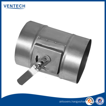 Round Volume Control Damper Air Diffuser Manual Damper